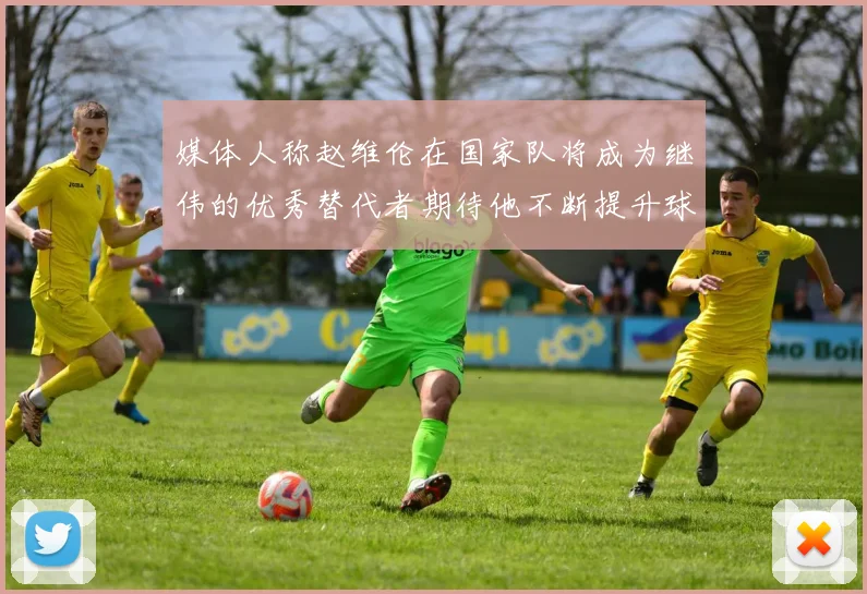 媒体人称赵维伦在国家队将成为继伟的优秀替代者期待他不断提升球技